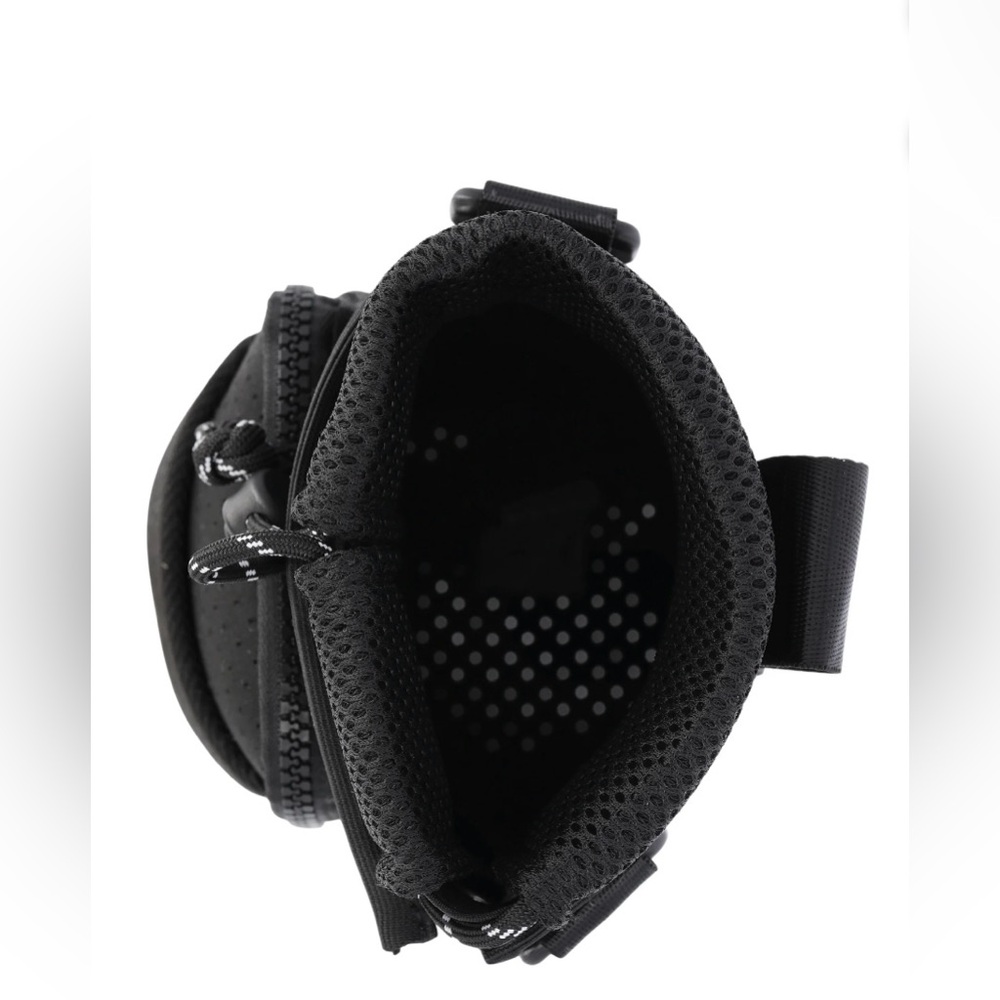 NWT No Boundaries Black Neoprene Crossbody Bucket Bag Tumbler Holder - Picture 4 of 11